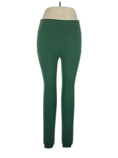 Pre-owned Assorted Brands Active Pants In Green