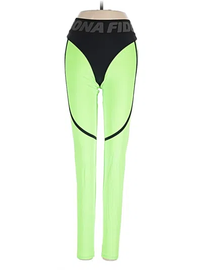 Pre-owned Assorted Brands Active Pants In Green