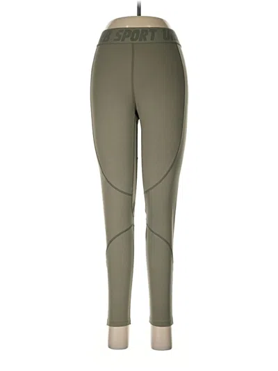Pre-owned Assorted Brands Active Pants In Green