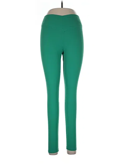 Pre-owned Assorted Brands Active Pants In Green