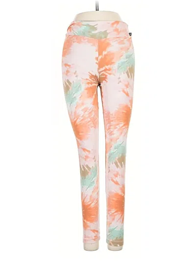 Pre-owned Assorted Brands Active Pants In Orange