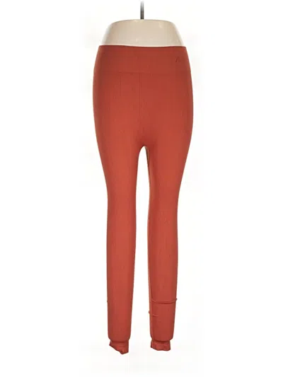 Pre-owned Assorted Brands Active Pants In Orange