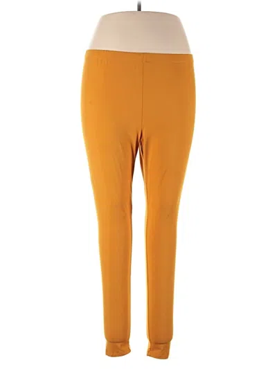 Pre-owned Assorted Brands Active Pants In Orange