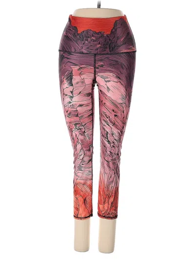 Pre-owned Assorted Brands Active Pants In Pink