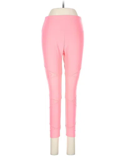 Pre-owned Assorted Brands Active Pants In Pink