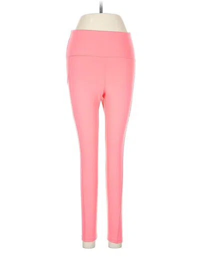 Pre-owned Assorted Brands Active Pants In Pink