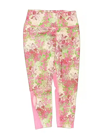 Pre-owned Assorted Brands Kids' Active Pants In Pink