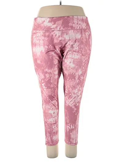 Pre-owned Assorted Brands Active Pants In Pink