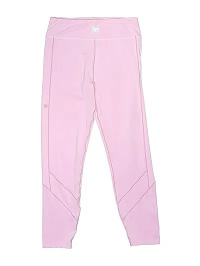 Pre-owned Assorted Brands Kids' Active Pants In Pink