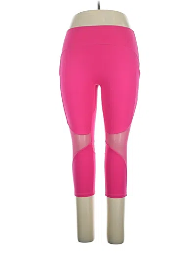 Pre-owned Assorted Brands Active Pants In Pink