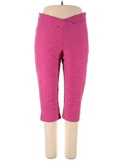 Pre-owned Assorted Brands Active Pants In Pink