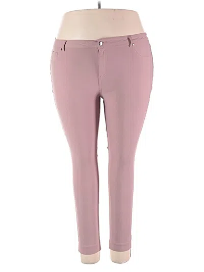 Pre-owned Assorted Brands Active Pants In Pink