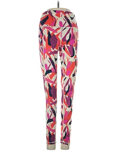 Pre-owned Assorted Brands Active Pants In Pink