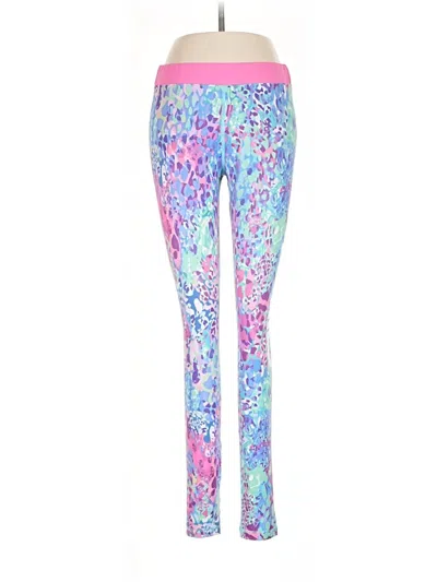 Pre-owned Assorted Brands Active Pants In Pink