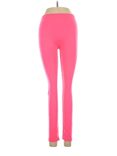 Pre-owned Assorted Brands Active Pants In Pink