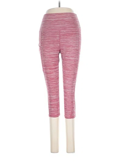 Pre-owned Assorted Brands Active Pants In Pink