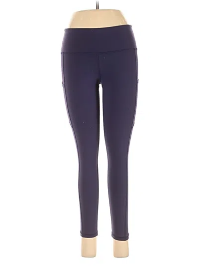 Pre-owned Assorted Brands Active Pants In Purple