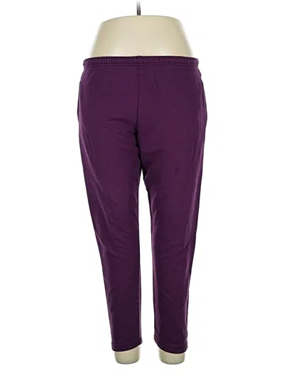 Pre-owned Assorted Brands Active Pants In Purple