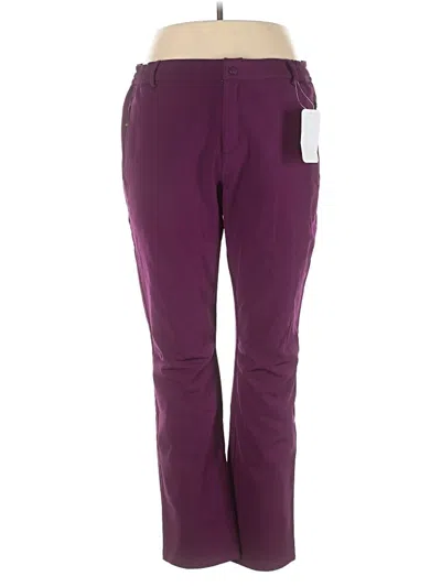Assorted Brands Active Pants In Purple