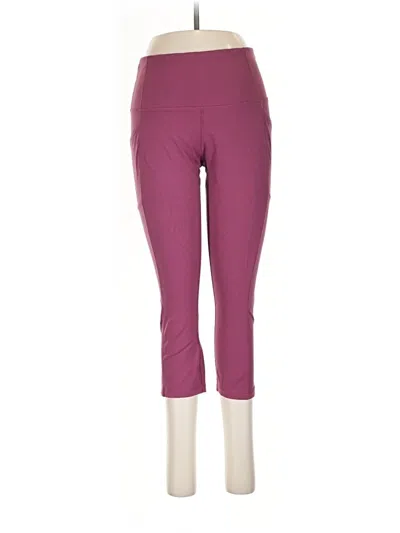 Pre-owned Assorted Brands Active Pants In Purple