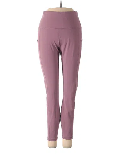 Pre-owned Assorted Brands Active Pants In Purple