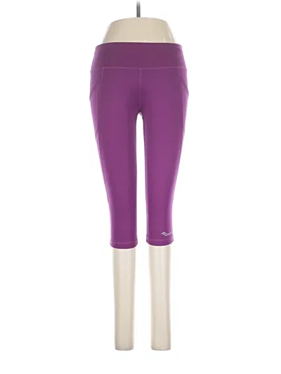 Pre-owned Assorted Brands Active Pants In Purple