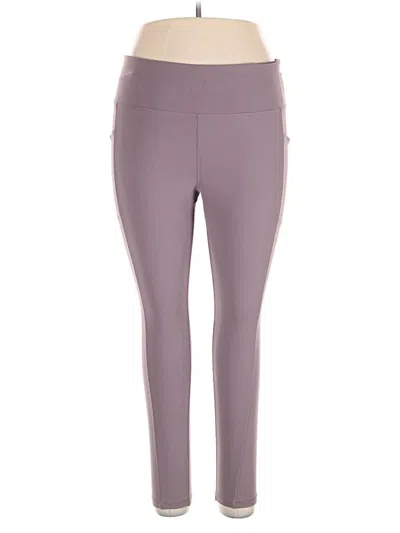 Pre-owned Assorted Brands Active Pants In Purple