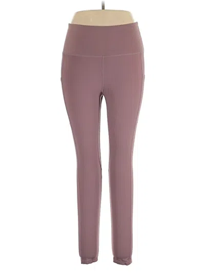 Pre-owned Assorted Brands Active Pants In Purple