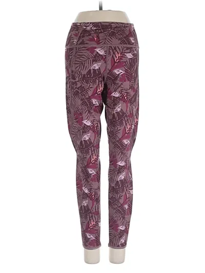 Pre-owned Assorted Brands Active Pants In Purple