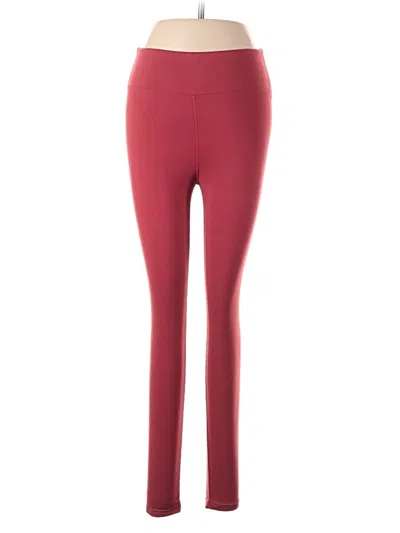 Pre-owned Assorted Brands Active Pants In Red