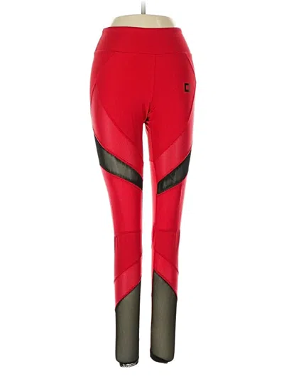 Pre-owned Assorted Brands Active Pants In Red