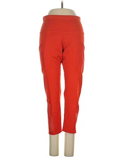 Pre-owned Assorted Brands Active Pants In Red