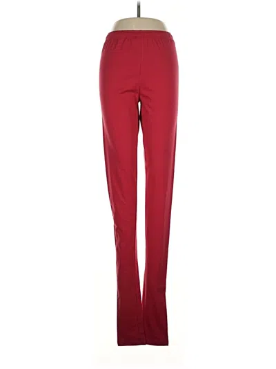 Pre-owned Assorted Brands Active Pants In Red