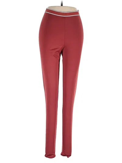 Pre-owned Assorted Brands Active Pants In Red