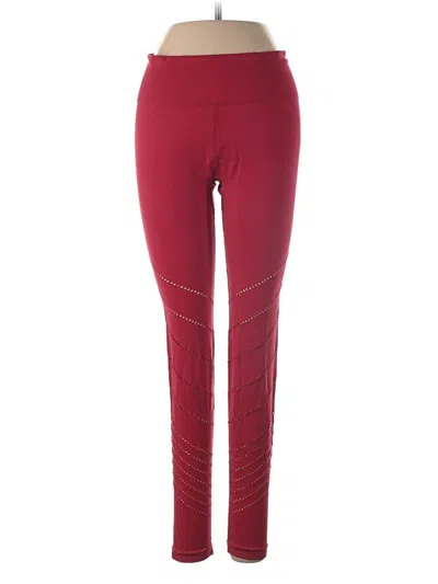 Pre-owned Assorted Brands Active Pants In Red