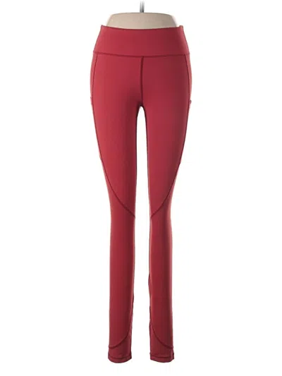 Pre-owned Assorted Brands Active Pants In Red