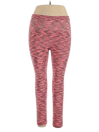 Pre-owned Assorted Brands Active Pants In Red