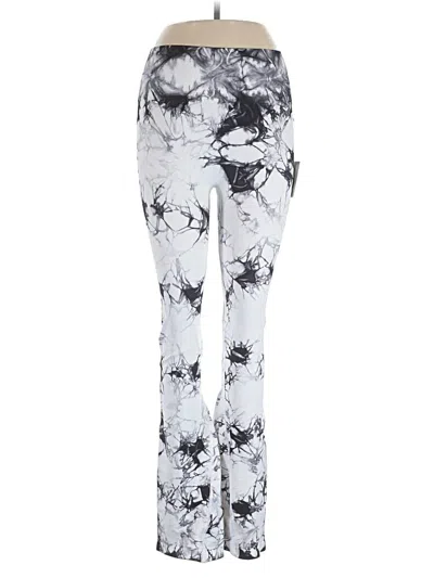 Pre-owned Assorted Brands Active Pants In Silver