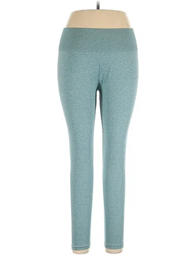 Pre-owned Assorted Brands Active Pants In Teal