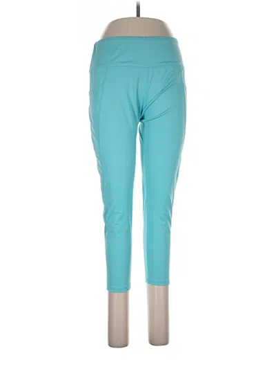 Pre-owned Assorted Brands Active Pants In Teal
