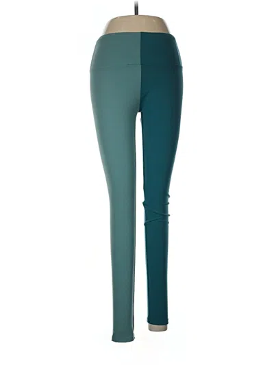 Pre-owned Assorted Brands Active Pants In Teal