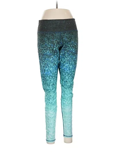 Pre-owned Assorted Brands Active Pants In Teal