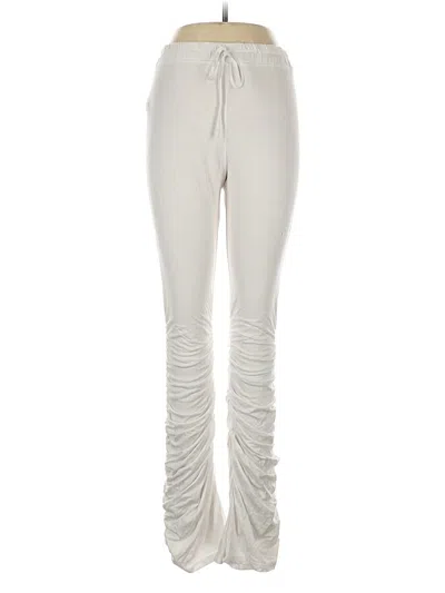 Pre-owned Assorted Brands Active Pants In White