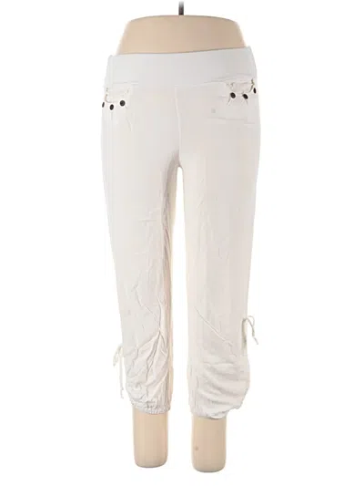 Pre-owned Assorted Brands Active Pants In White