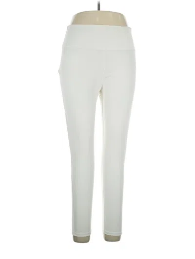 Pre-owned Assorted Brands Active Pants In White