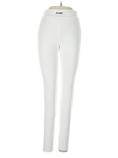 Pre-owned Assorted Brands Active Pants In White