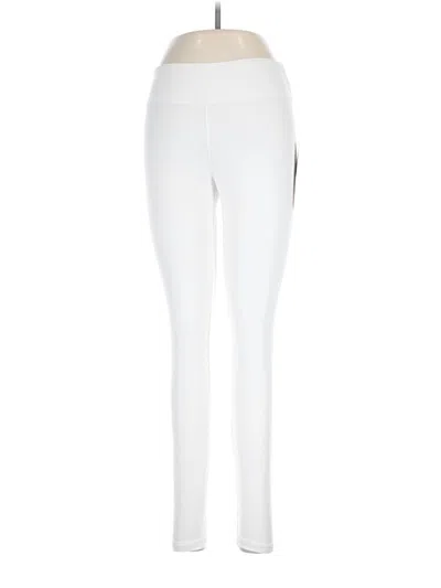 Pre-owned Assorted Brands Active Pants In White