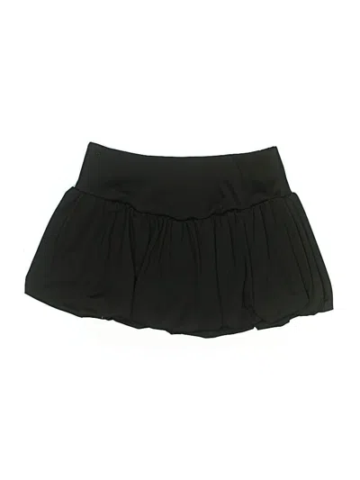 Pre-owned Assorted Brands Active Skort In Black