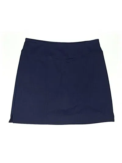 Pre-owned Assorted Brands Active Skort In Blue