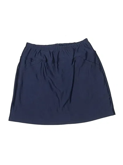 Pre-owned Assorted Brands Active Skort In Blue